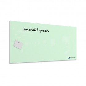 Smaragdově zelená magnetická skleněná tabule LABŌRŌ