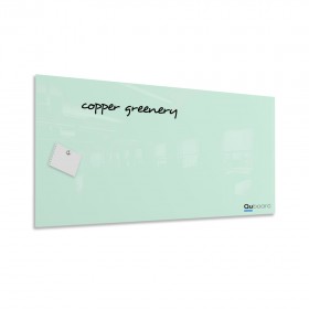 Měděno-zelená magnetická skleněná tabule LABŌRŌ